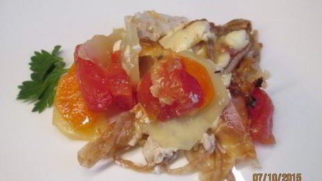 рыбное рагу в горшочках