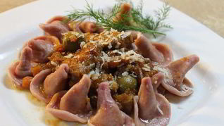 Шляпы разбойников с мясным рагу