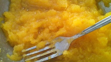 тыквенные галушки с грибным рагу