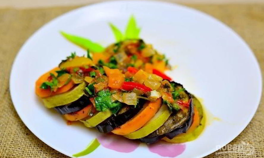 Рецепт овощной рататуй