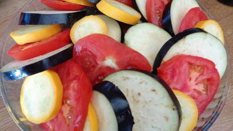 рататуй из запеченных овощей