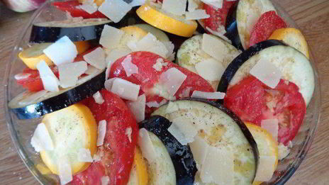 рататуй из запеченных овощей