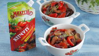 Рататуй на сковороде