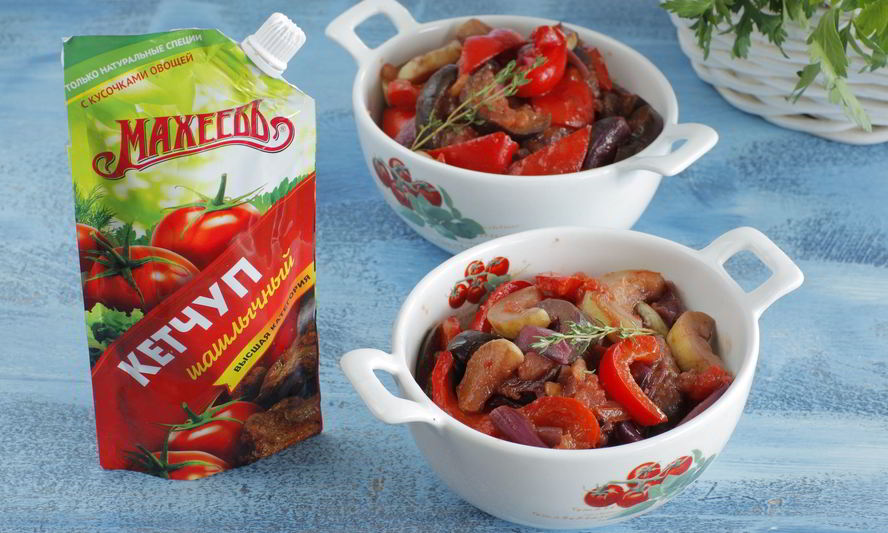 Рецепт рататуй на сковороде