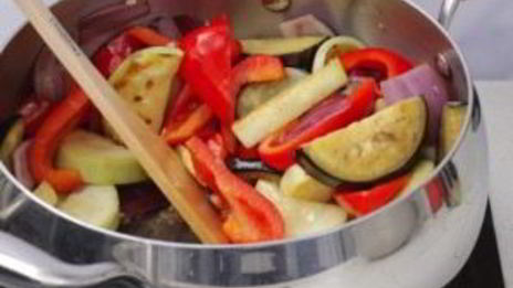 рататуй на сковороде