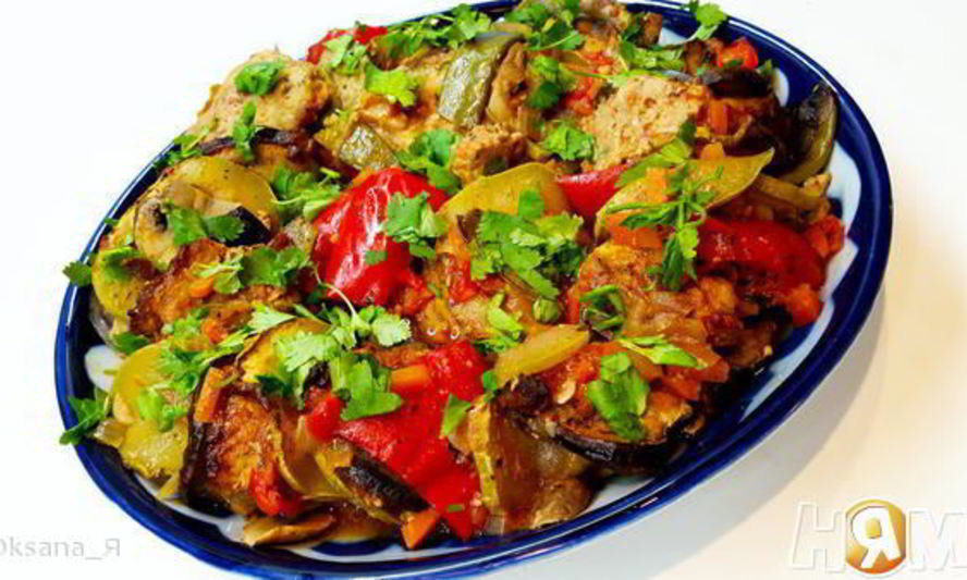 Рецепт рататуй с мясом