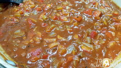 рататуй с мясом