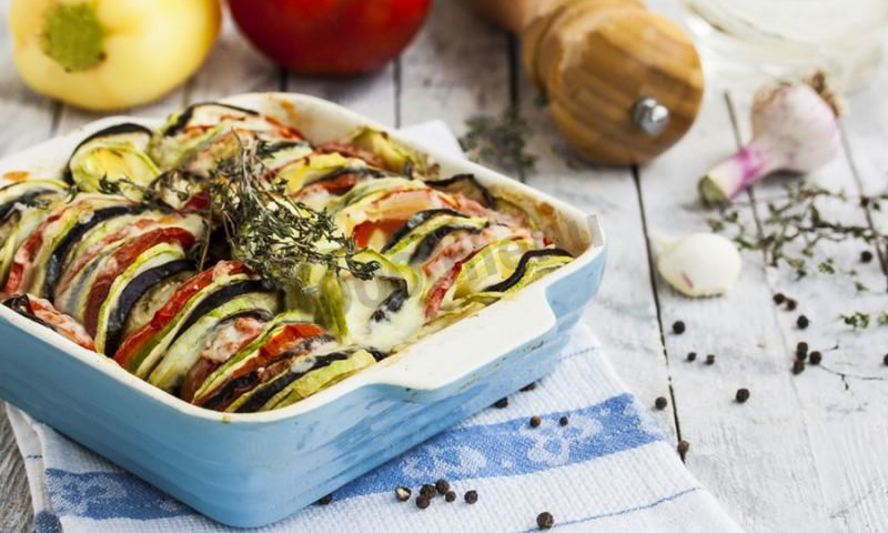 Рецепт рататуй с сыром в духовке