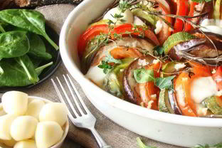 Рататуй с сыром