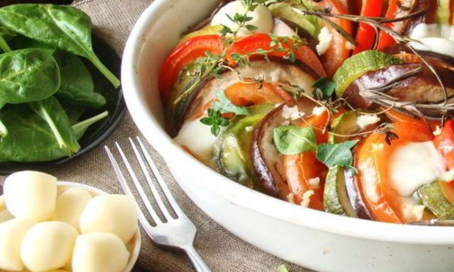 Рецепт рататуй с сыром