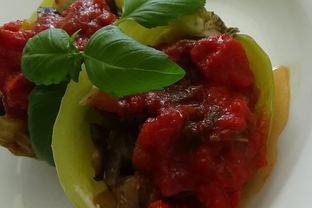 Рататуй в перцах