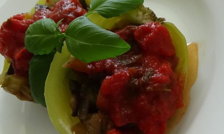 Рецепт рататуй в перцах