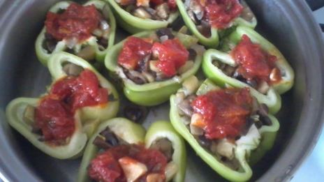 рататуй в перцах