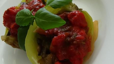 рататуй в перцах