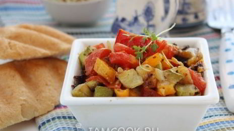 запеченный рататуй