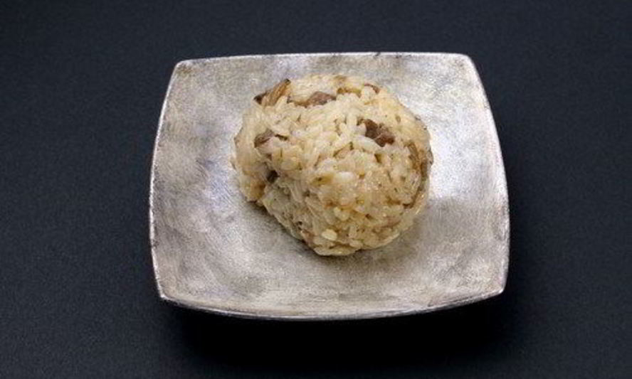 Рецепт биточки из грибного ризотто и моцареллы