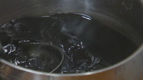 черное ризотто