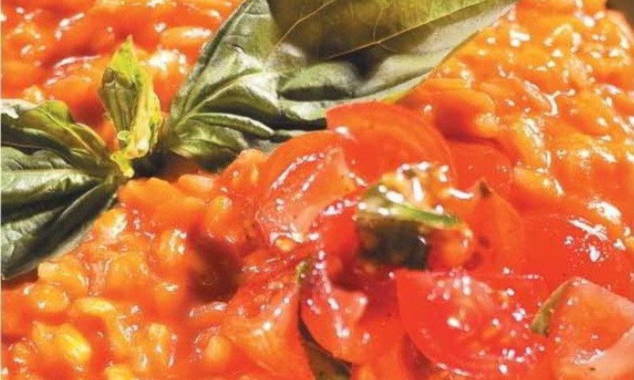 Рецепт кардинале — ризотто с помидорами