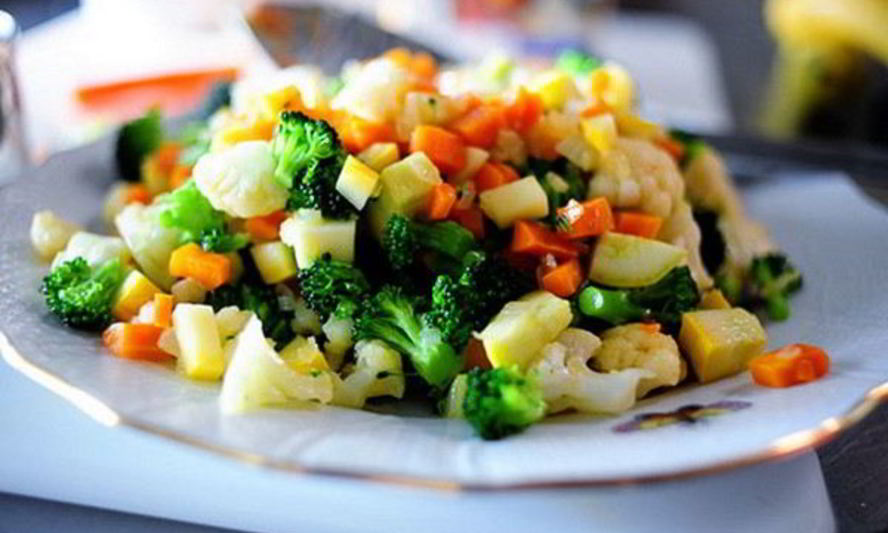 Рецепт легкое ризотто с овощами