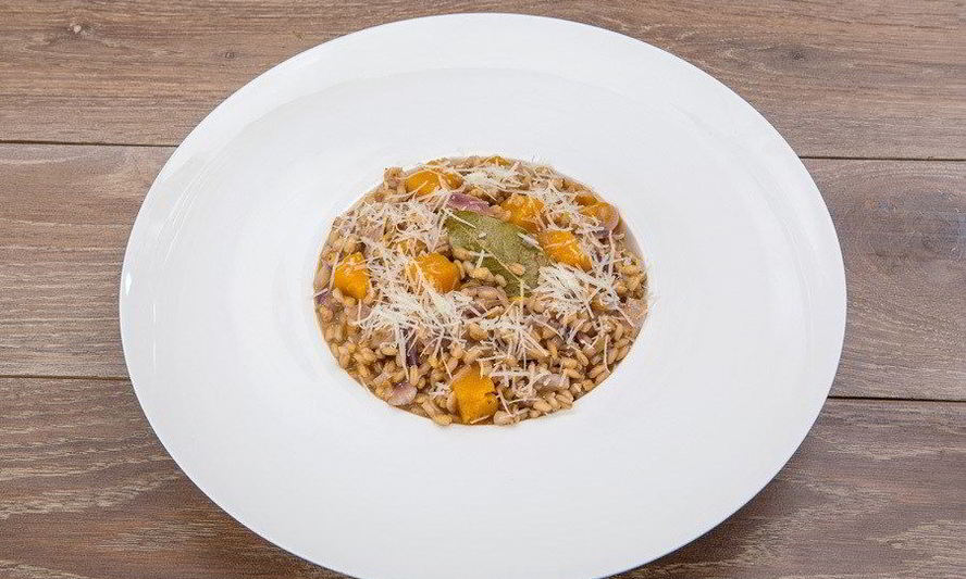 Рецепт перловое ризотто с тыквой