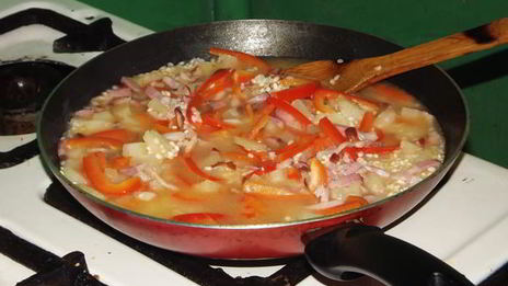 ризотто по-гавайски