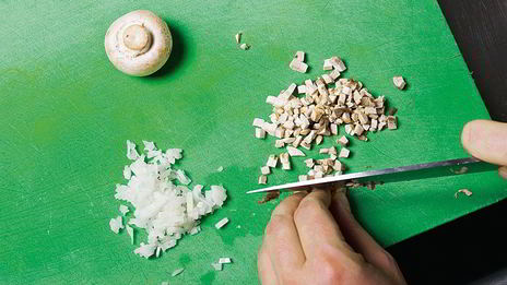 ризотто по-корсикански с морским чертом