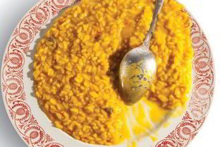 Ризотто по-милански с шафраном