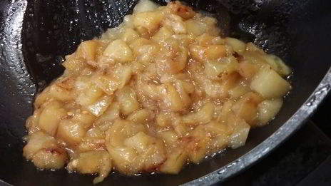 ризотто с баклажаном и лимоном