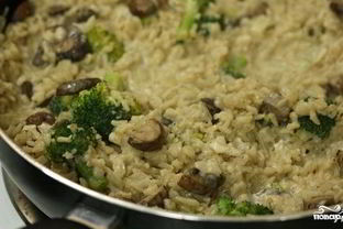 Ризотто с брокколи