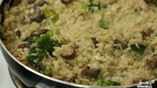 Ризотто с брокколи