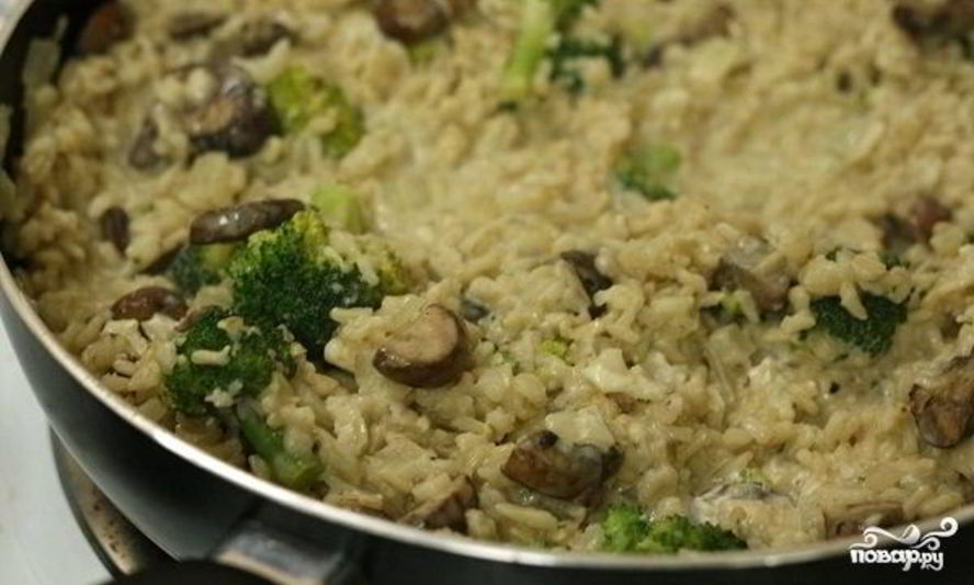 Рецепт ризотто с брокколи