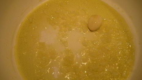 ризотто с чернилами каракатицы и креветками