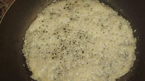 ризотто с фенхелем в сырных корзиночках