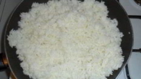 ризотто с горошком и кукурузой