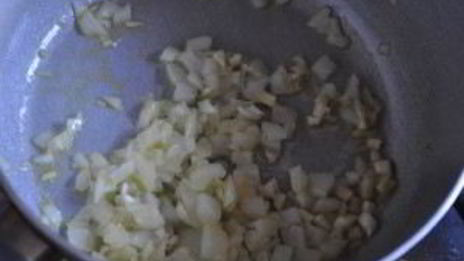 ризотто с грибами и курицей