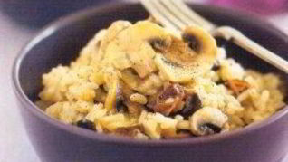 Ризотто с грибами и сыром