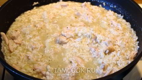 ризотто с индейкой