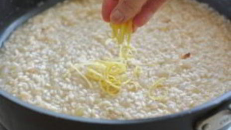 ризотто с кабачками и помидорами