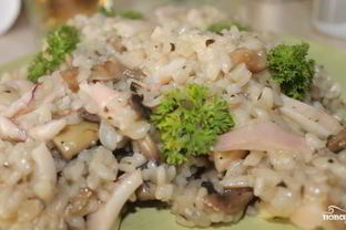 Ризотто с кальмарами