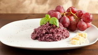 Ризотто с красным вином