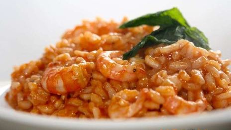 ризотто с креветками