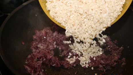 ризотто с креветками