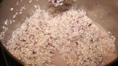 ризотто с креветками