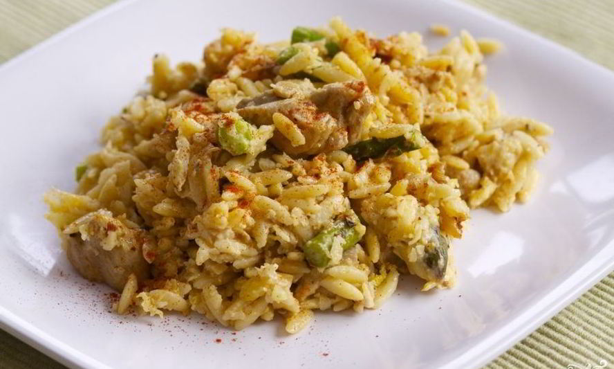 Рецепт ризотто с кроликом
