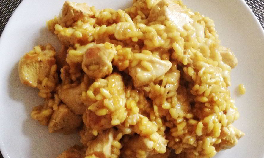 Рецепт ризотто с куриной грудкой
