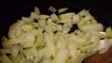 ризотто с куриной печенью