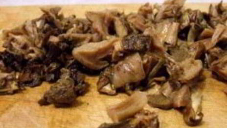 ризотто с куриной печенью