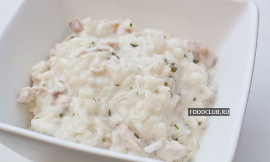 Рецепт ризотто с курицей в мультиварке
