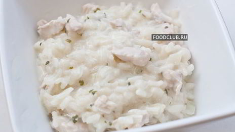 ризотто с курицей в мультиварке