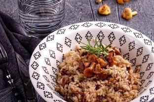 Ризотто с лисичками